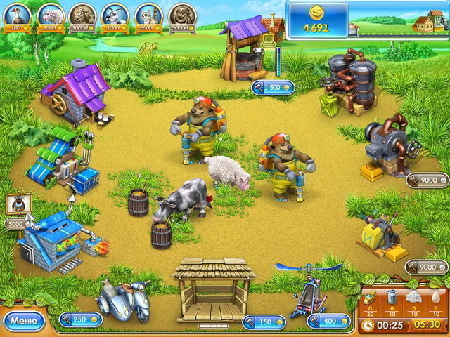 играть бесплатно в онлайн игру веселая ферма 3 русская рулетка